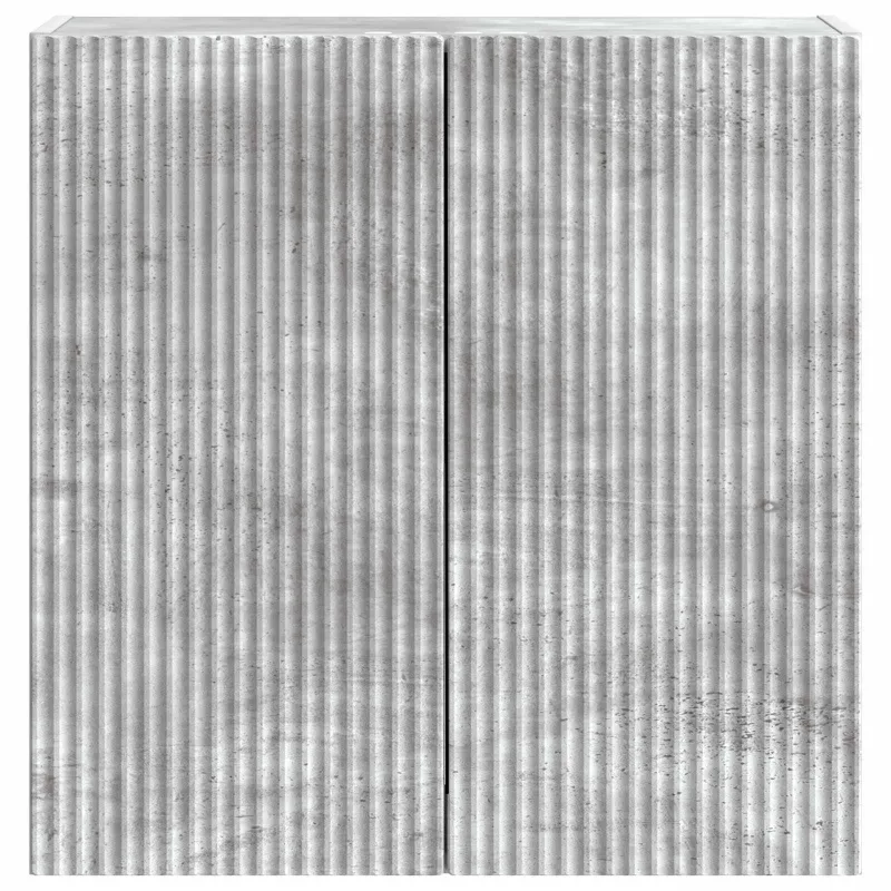 Prie sienos montuojama spinta Betono pilka 59 x 31 x 60 cm