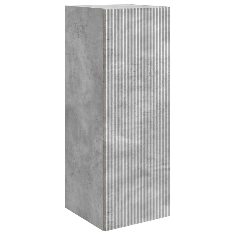 Prie sienos montuojama spinta Betono pilka 33 x 34,5 x 90 cm