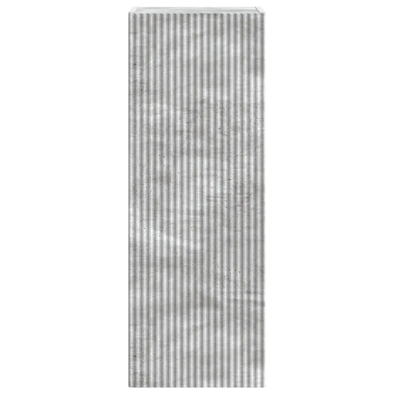 Prie sienos montuojama spinta Betono pilka 33 x 34,5 x 90 cm