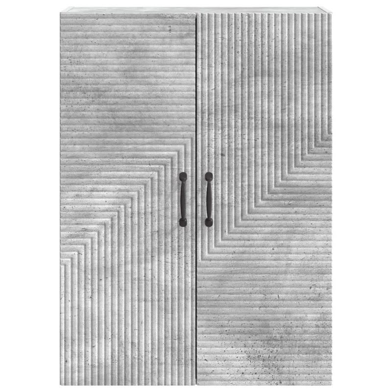 Prie sienos montuojama spinta Betono pilka 66 x 34,5 x 90 cm