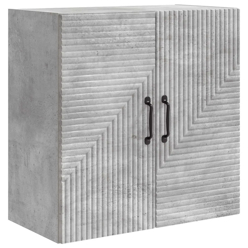 Prie sienos montuojama spinta Betono pilka 59 x 31 x 60 cm