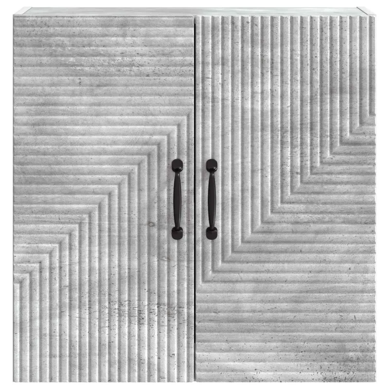 Prie sienos montuojama spinta Betono pilka 59 x 31 x 60 cm