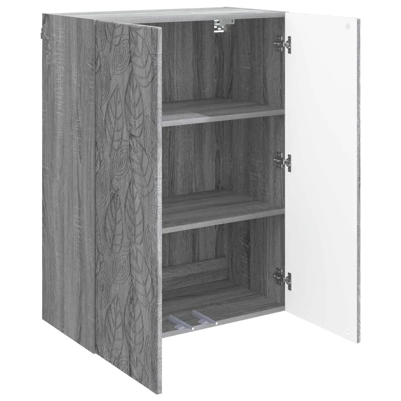 Prie sienos montuojama spinta Pilka Sonoma 66 x 34,5 x 90 cm