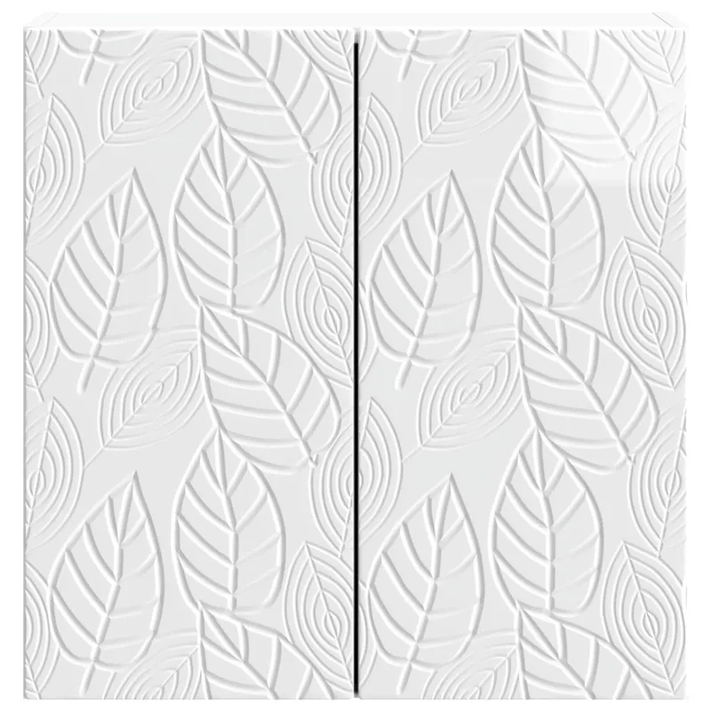 Prie sienos montuojama spinta Itin blizgi balta 59 x 31 x 60 cm