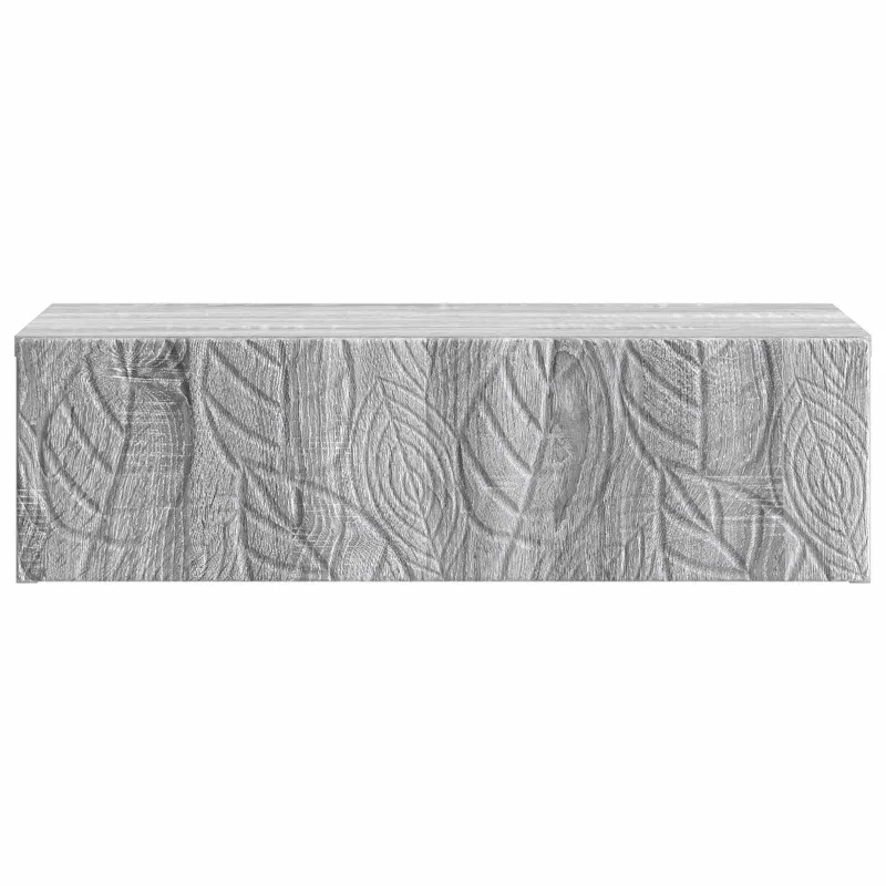 Sieninis šoninis staliukas Pilka Sonoma 59 x 34,5 x 17 cm
