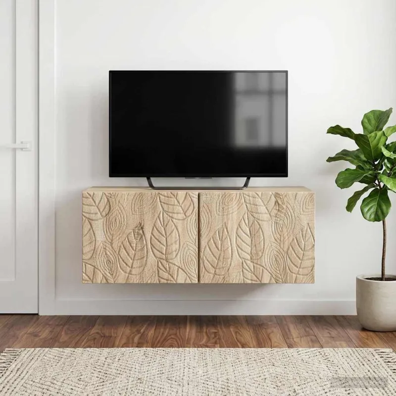 Sieninė TV spintelė 59,5 x 41 x 30 cm Sonoma ąžuolas