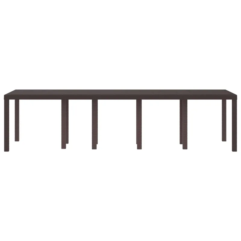 Sodo pöytä Ruda 300 x 100 x 73 cm, polyrattana