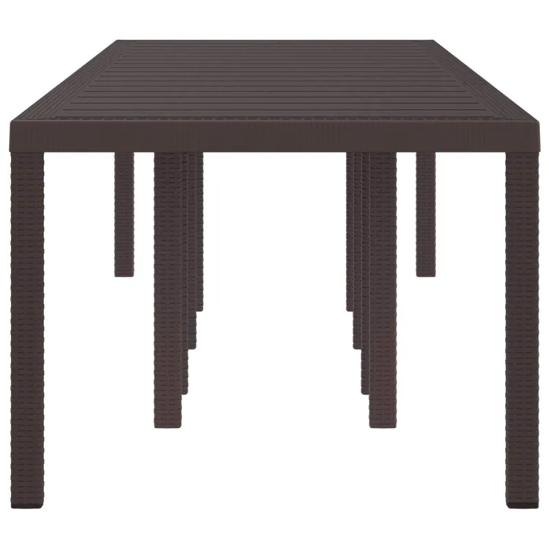 Sodo pöytä Ruda 300 x 100 x 73 cm, polyrattana
