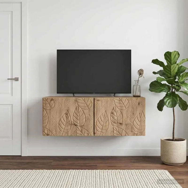 Sieninė TV spintelė 59,5 x 41 x 30 cm Artisano ąžuolo