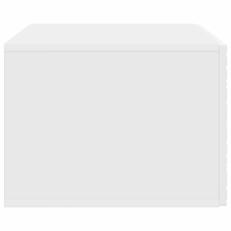 Sieninė TV spintelė 78,5 x 41 x 30 cm Balta Apdirbta mediena