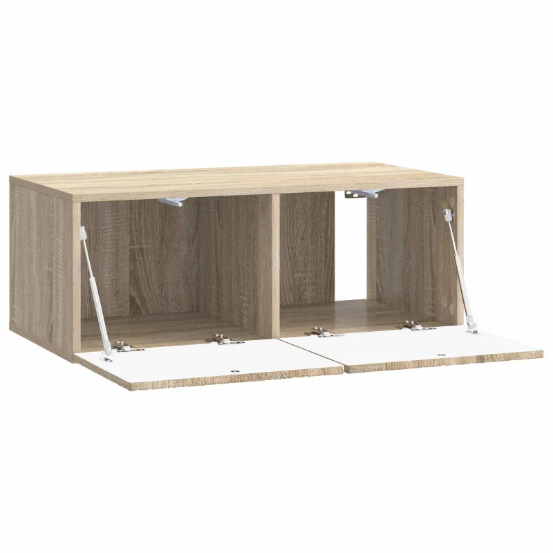 Sieninė TV spintelė 78,5 x 41 x 30 cm Sonoma ąžuolas
