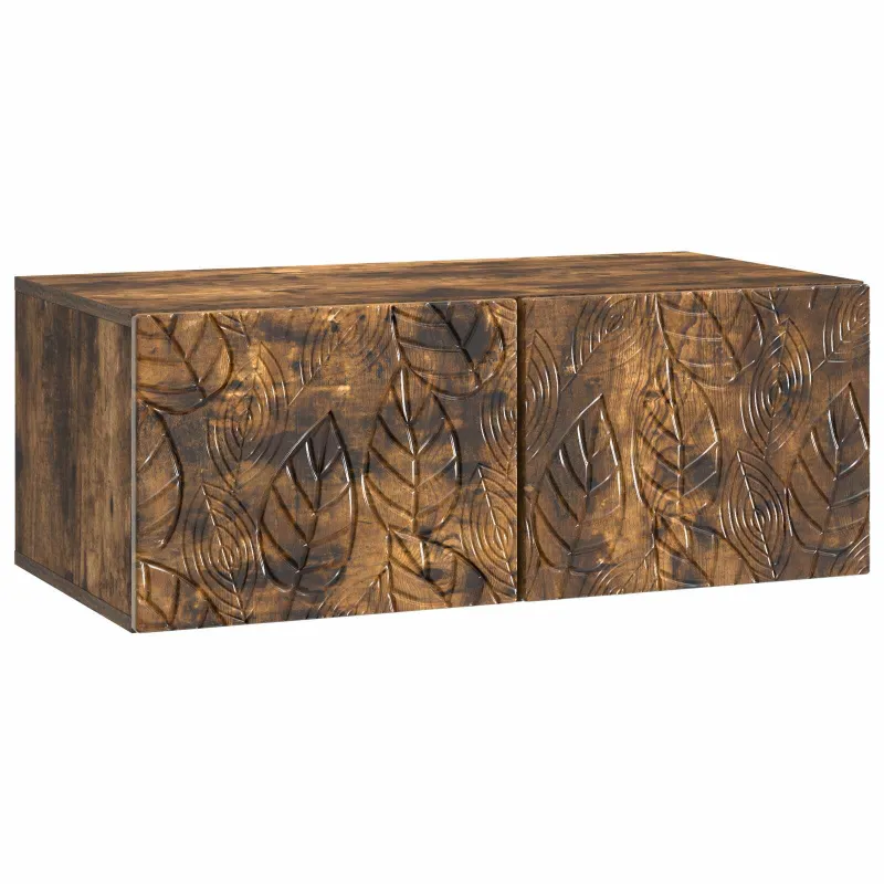 Sieninė TV spintelė 78,5 x 41 x 30 cm Dūminio ąžuolo