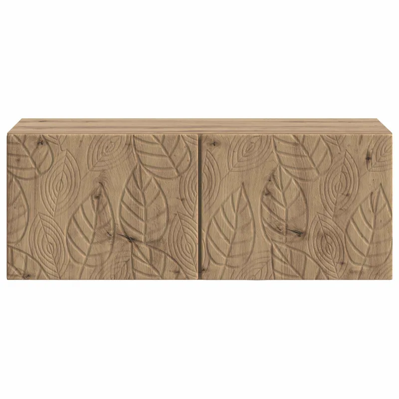 Sieninė TV spintelė 98 x 41 x 30 cm Artisano ąžuolo