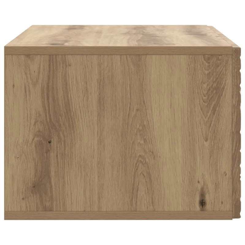 Sieninė TV spintelė 59,5 x 31 cm Artisano ąžuolo