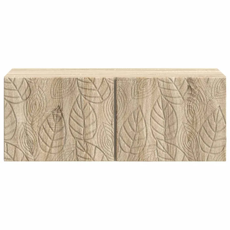 Sieninė TV spintelė 78,5 x 31 cm Sonoma ąžuolas