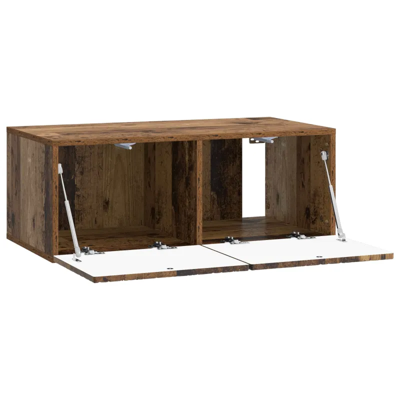 Sieninė TV spintelė 78,5 x 31 cm Sendintos medienos