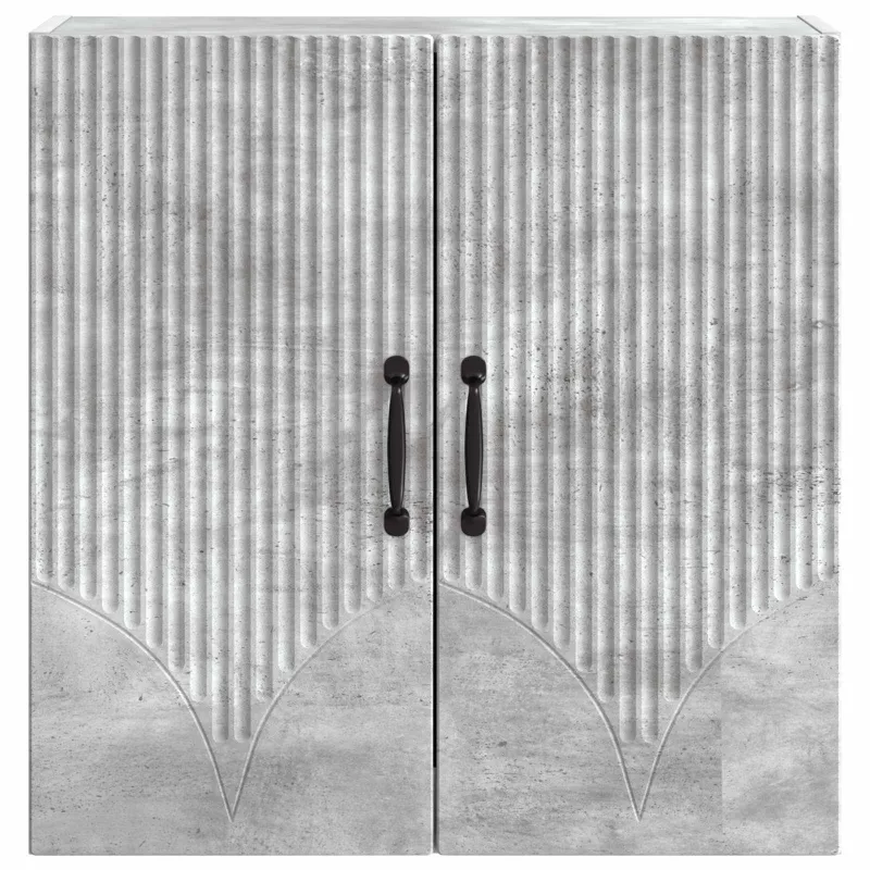 Prie sienos montuojama spinta Betono pilka 59 x 31 x 60 cm