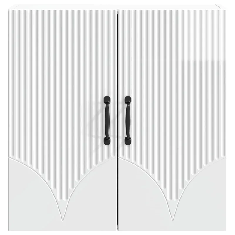 Prie sienos montuojama spinta Itin blizgi balta 59 x 31 x 60 cm