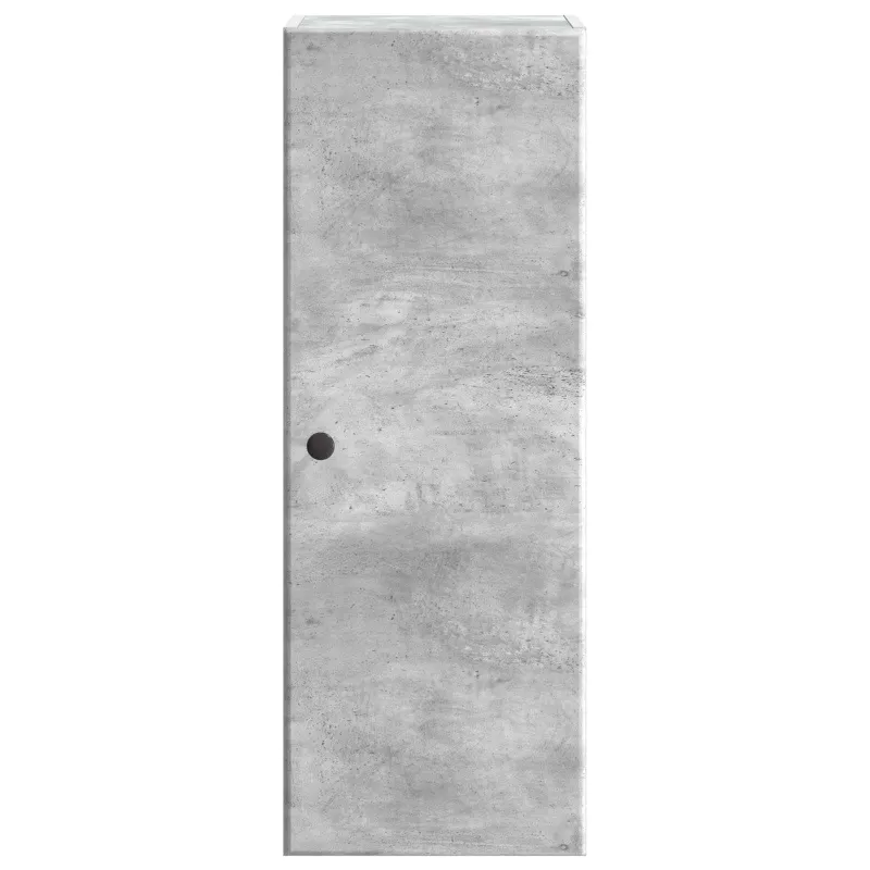 Prie sienos montuojama spinta Betono pilka 33 x 34,5 x 90 cm