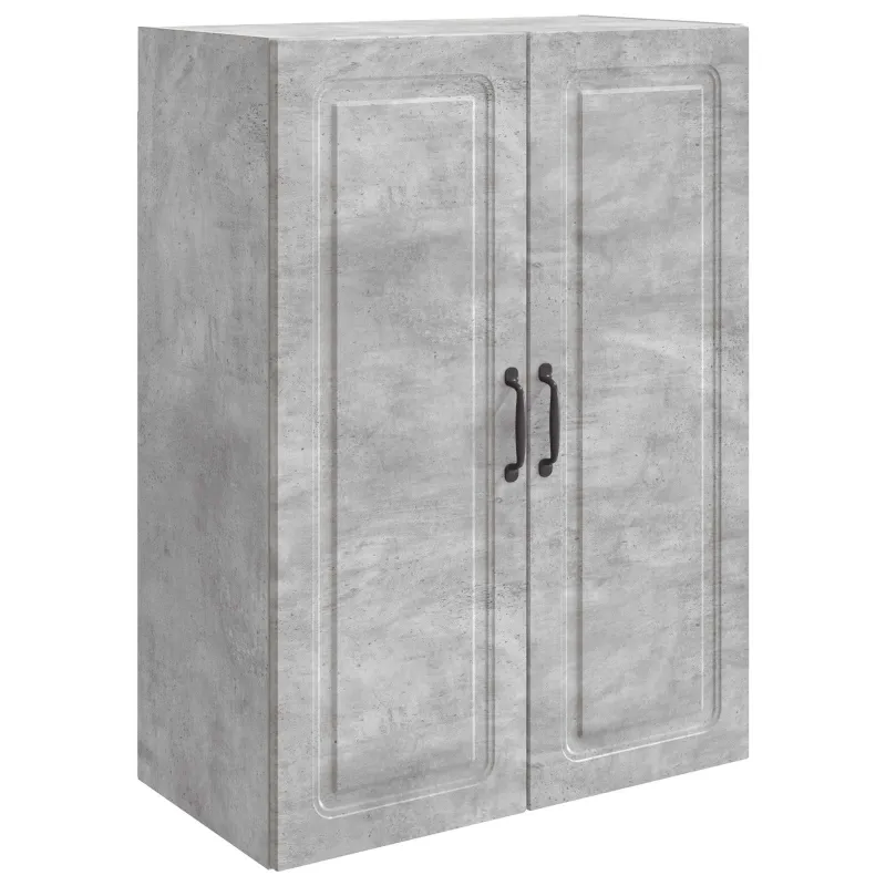 Prie sienos montuojama spinta Betono pilka 66 x 34,5 x 90 cm