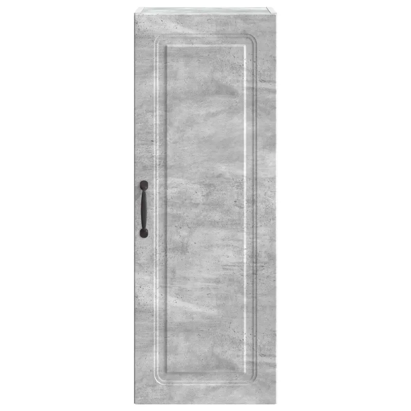 Prie sienos montuojama spinta Betono pilka 33 x 34,5 x 90 cm