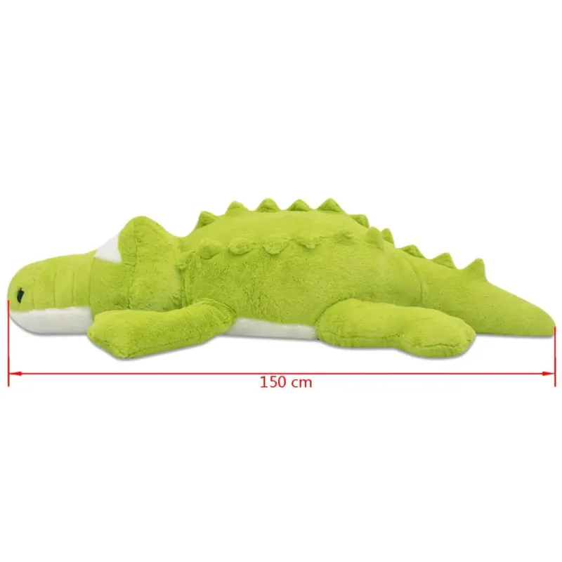 Minkštas pliušinis krokodilas, XXL, 150 cm