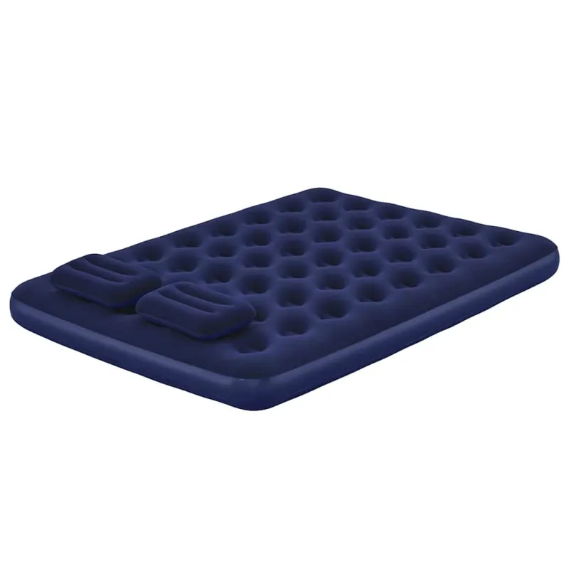 Bestway Pripučiamas čiužinys su pompa ir pagalv., 203x152x22cm, zomšas