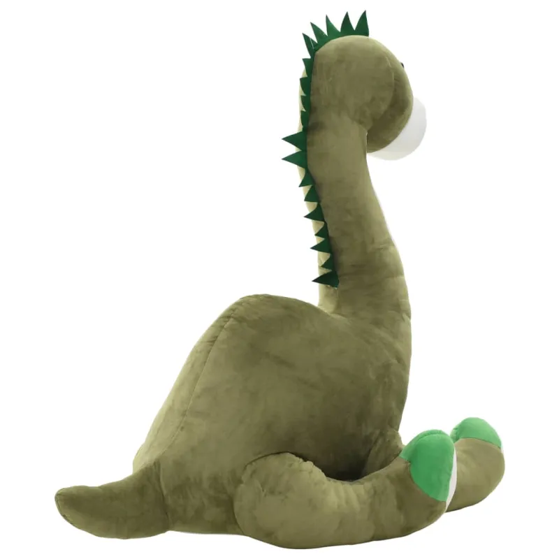 Minkštas žaislinis dinozauras-Brontozauras, žalias, pliušinis