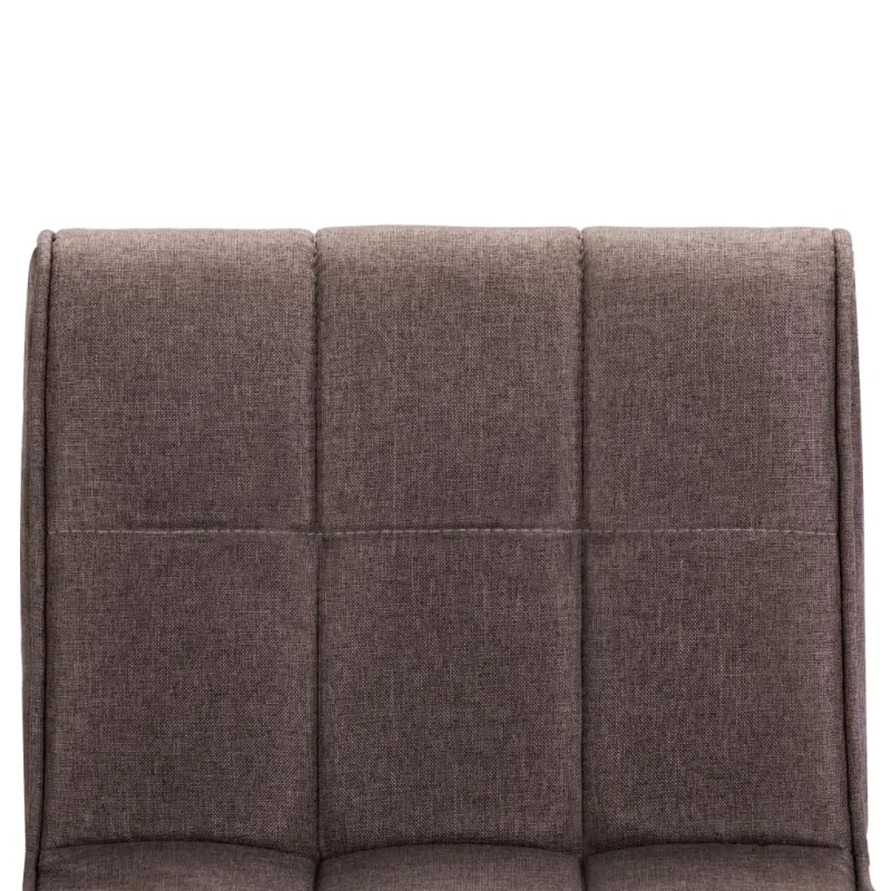 Baro taburetės, 2 vnt., taupe spalvos, audinys