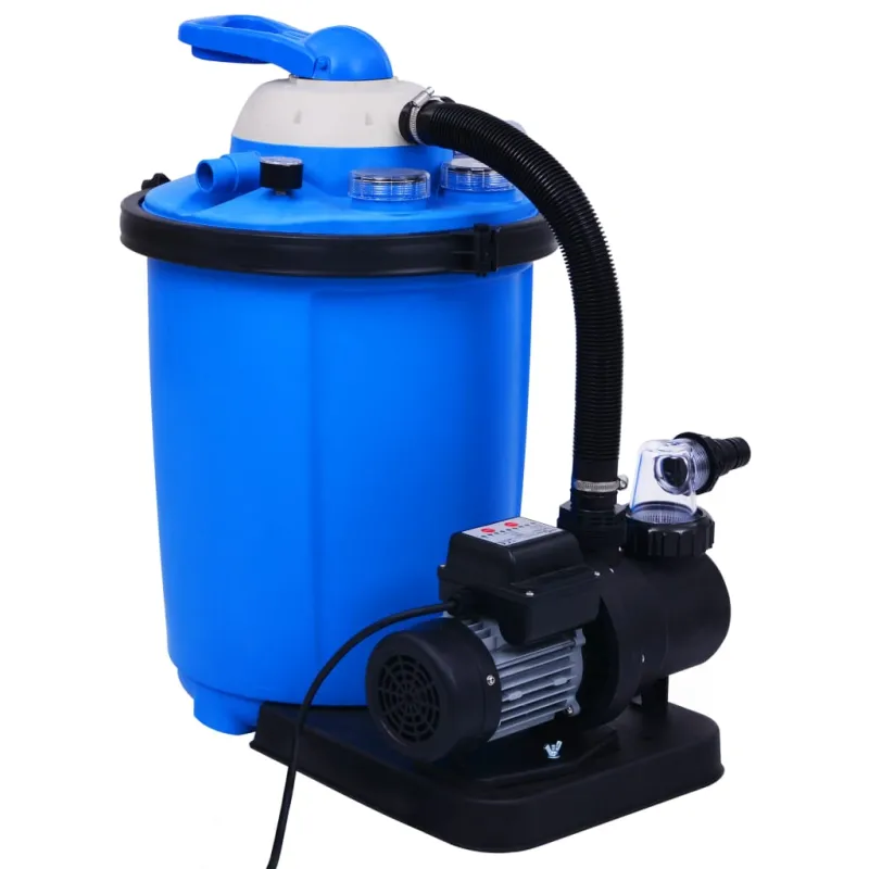 Smėlio filtras su siurbliu ir laikmačiu, 550W, 50l