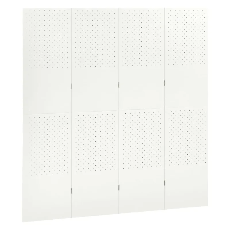 Kambario pertvaros, 4 dalių, 2vnt., baltos, 160x180cm, plienas
