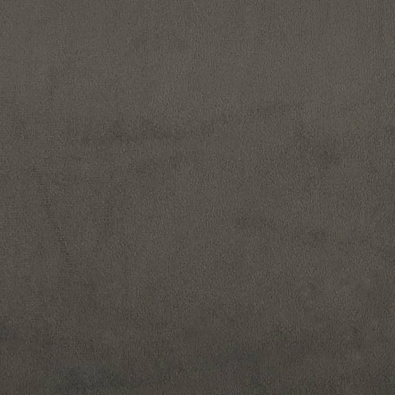 Suoliukas, tamsiai pilkos spalvos, 110x76x80cm, aksomas
