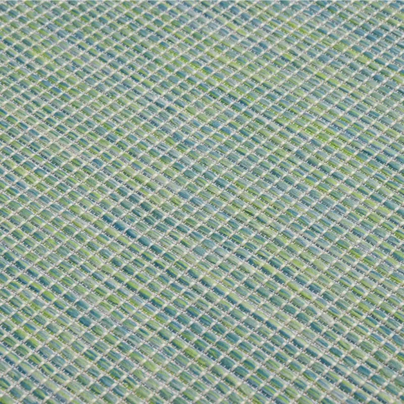 Lauko kilimėlis, turkio spalvos, 80x250cm, plokščio pynimo
