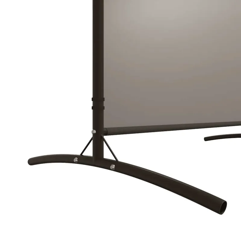 Kambario pertvara, 2 dalių, antracito, 348x180cm, audinys