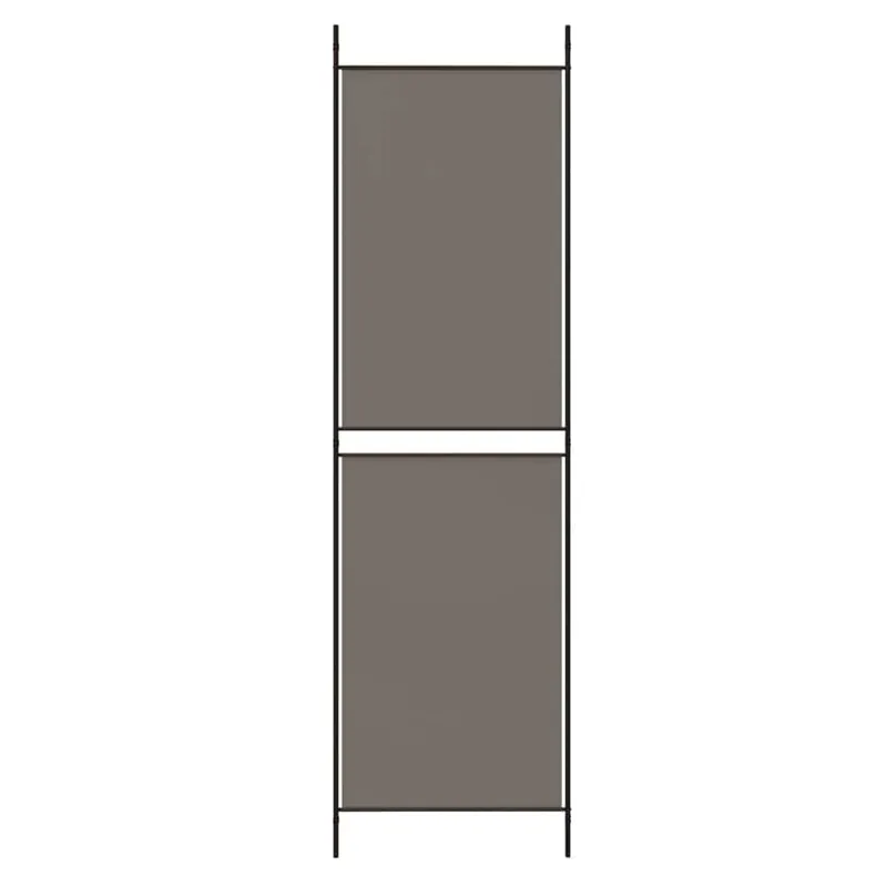 Kambario pertvara, 4 dalių, antracito, 200x220cm, audinys