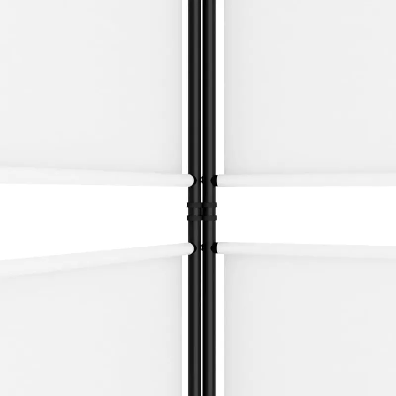 Kambario pertvara, 6 dalių, baltos spalvos, 300x180cm, audinys