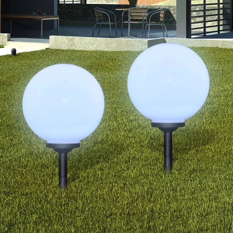 Lauko LED šviestuvai takeliui, 2vnt, 30cm, įsmeigiami