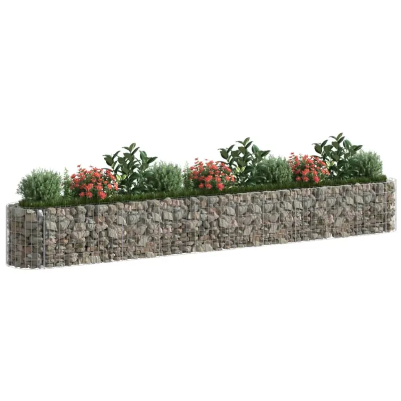 Gabiono lovelis, 400x50x50cm, galvanizuota geležis, aukštas