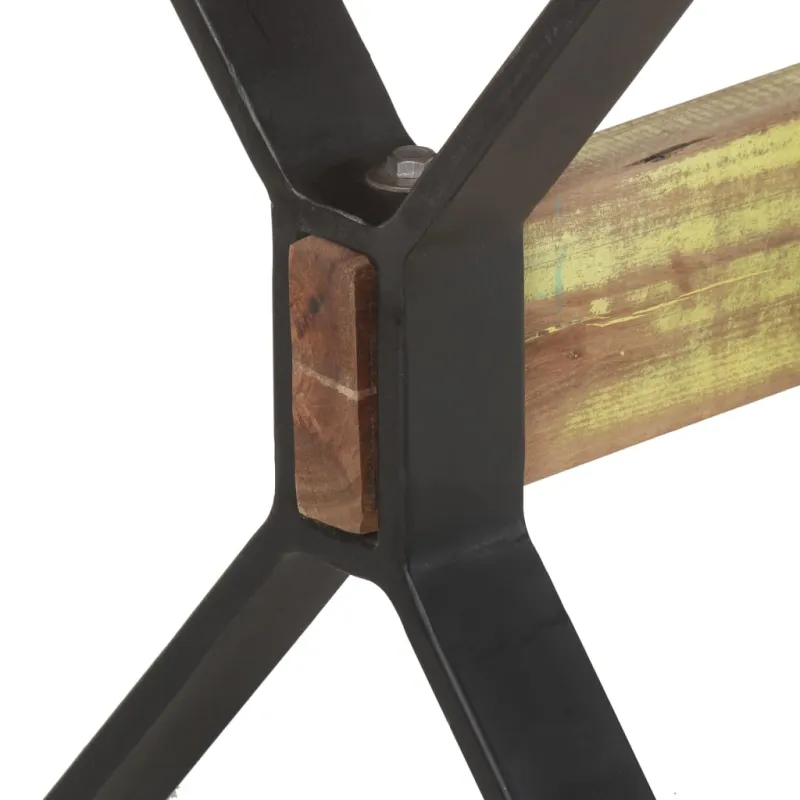 Valgomojo stalas, 140x70x76cm, perdirbtos medienos masyvas