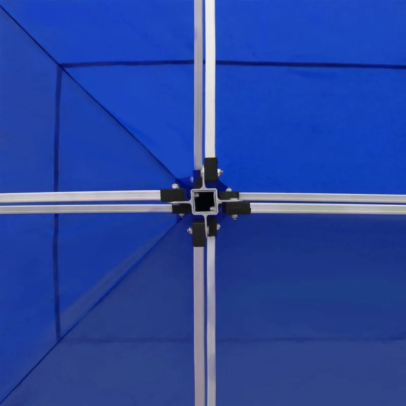 Prof. išskleidžiama proginė palapinė, mėlyna, 6x3m, aliuminis