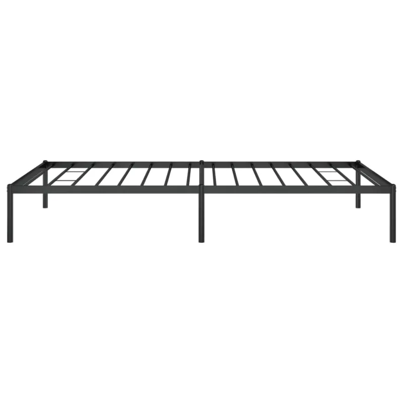 Metalinis lovos rėmas, juodos spalvos, 107x203cm