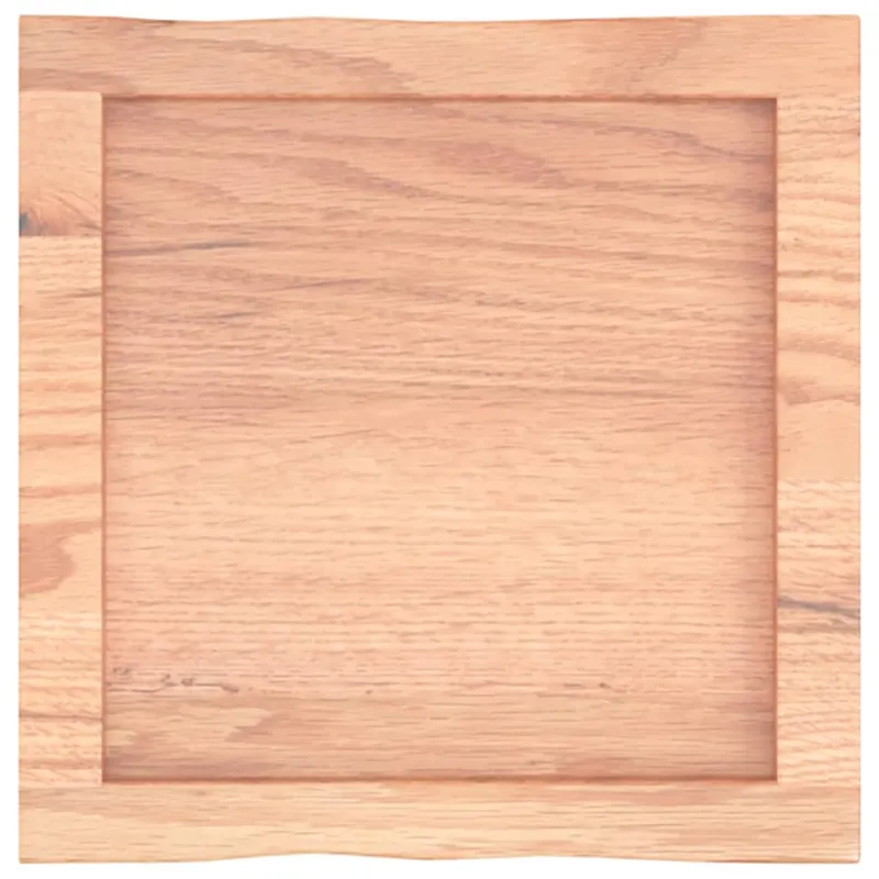 Stalviršis, šviesiai rudas, 40x40x(2-4) cm, medienos masyvas