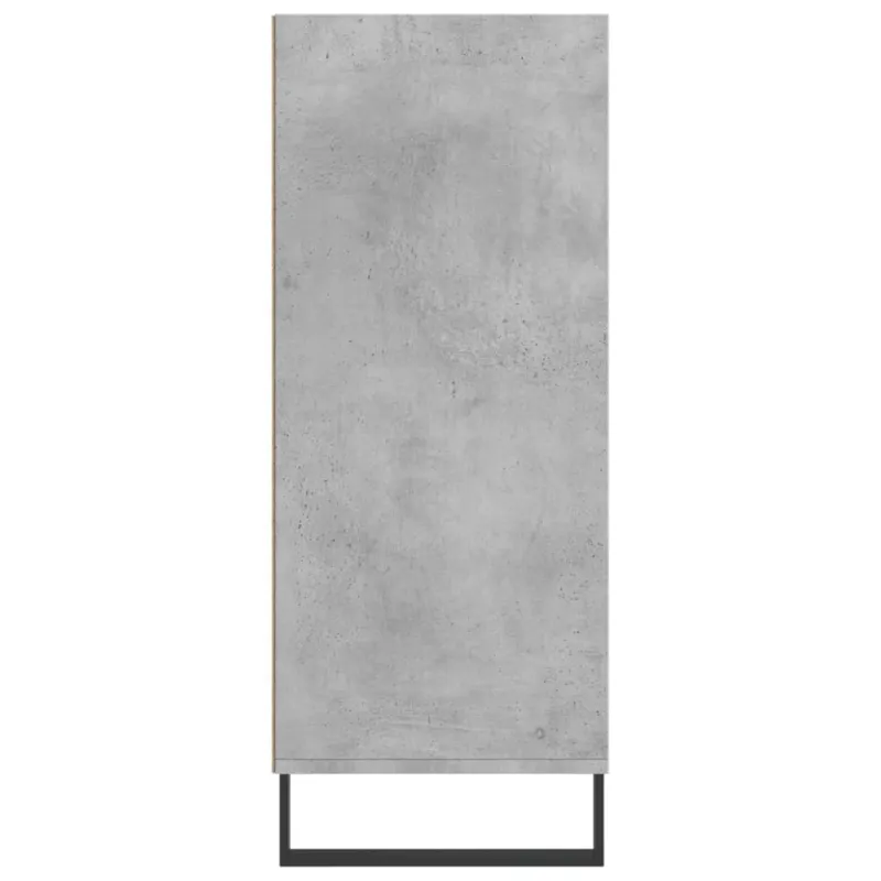 Komoda, betono pilkos spalvos, 57x35x90cm, apdirbta mediena