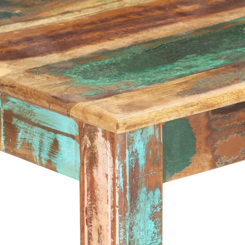 Valgomojo stalas, 160x80x76cm, perdirbtos medienos masyvas