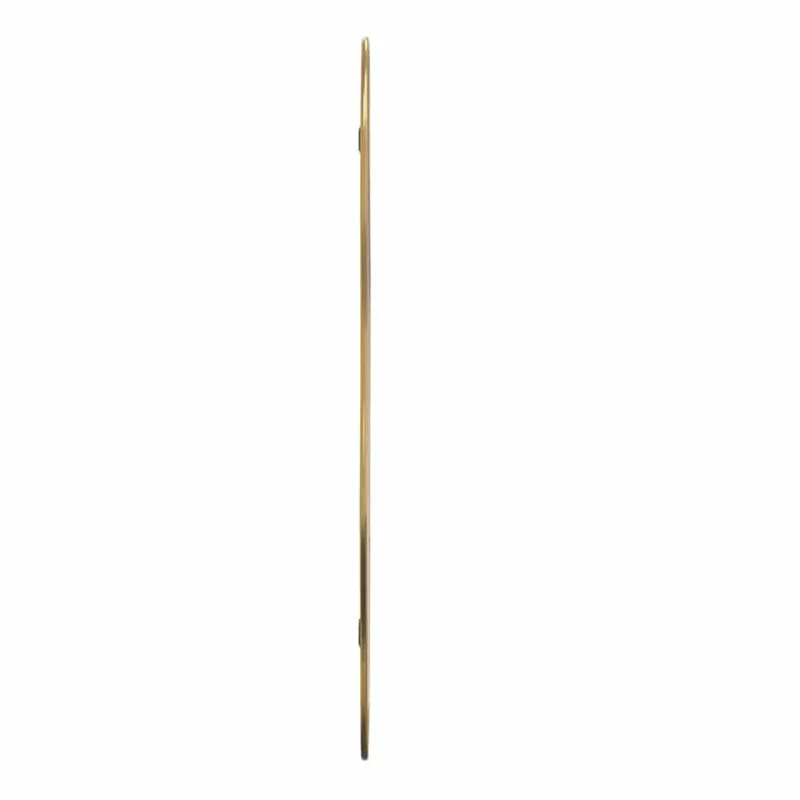 Sieninis veidrodis, auksinės spalvos, 60x25cm