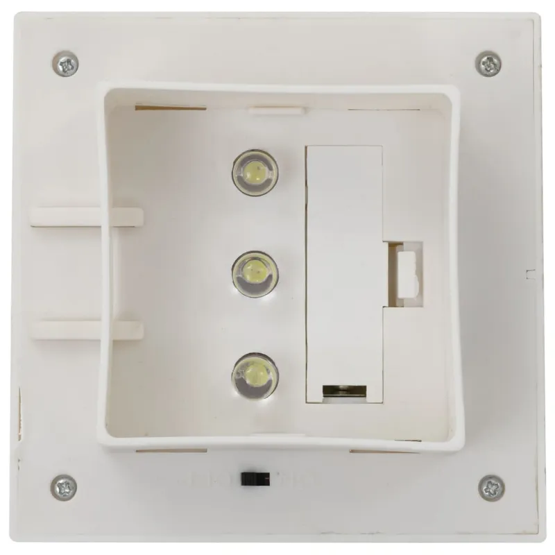 Saulės energija įkraunami lauko LED šviestuvai, 6vnt., 12cm