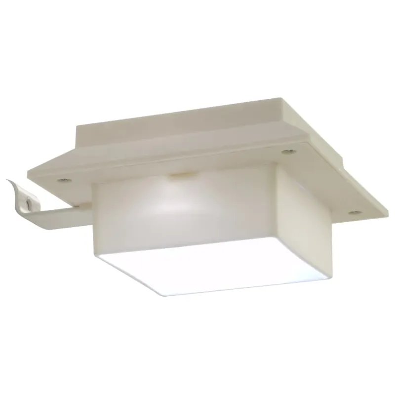 Saulės energija įkraunami lauko LED šviestuvai, 6vnt., 12cm