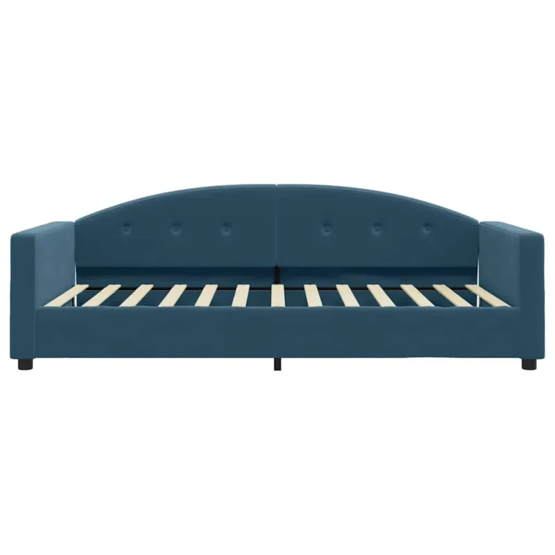 Sofa, mėlynos spalvos, 100x200cm, aksomas
