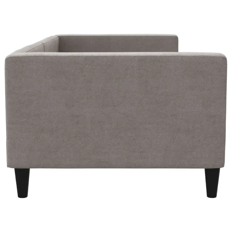 Sofa, taupe spalvos, 90x200cm, audinys
