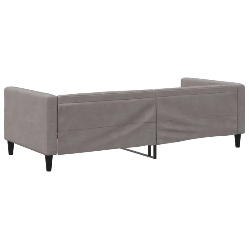 Sofa, taupe spalvos, 90x200cm, audinys
